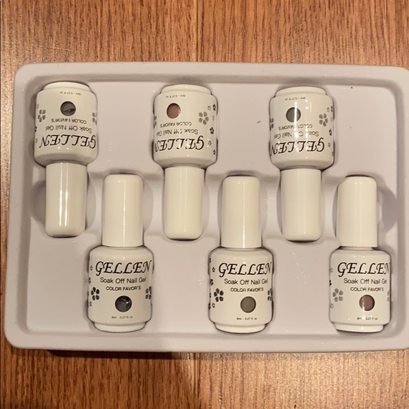 UV GEL LAMP  + 6 gel nail polishes and 3 topcoats - Picture 6 of 10